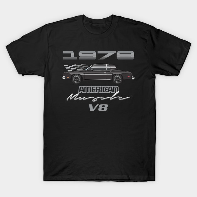 Black 1978 T-Shirt by JRCustoms44